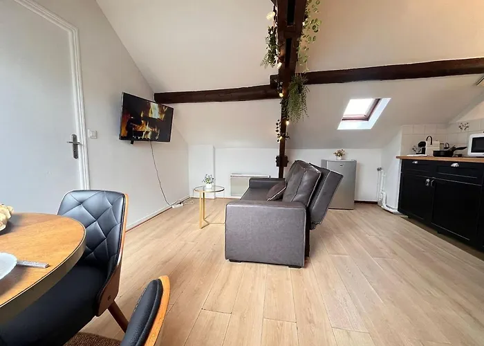 Appartement E - Au Petit Bonheur Cosy Proche Du Centre-ville *